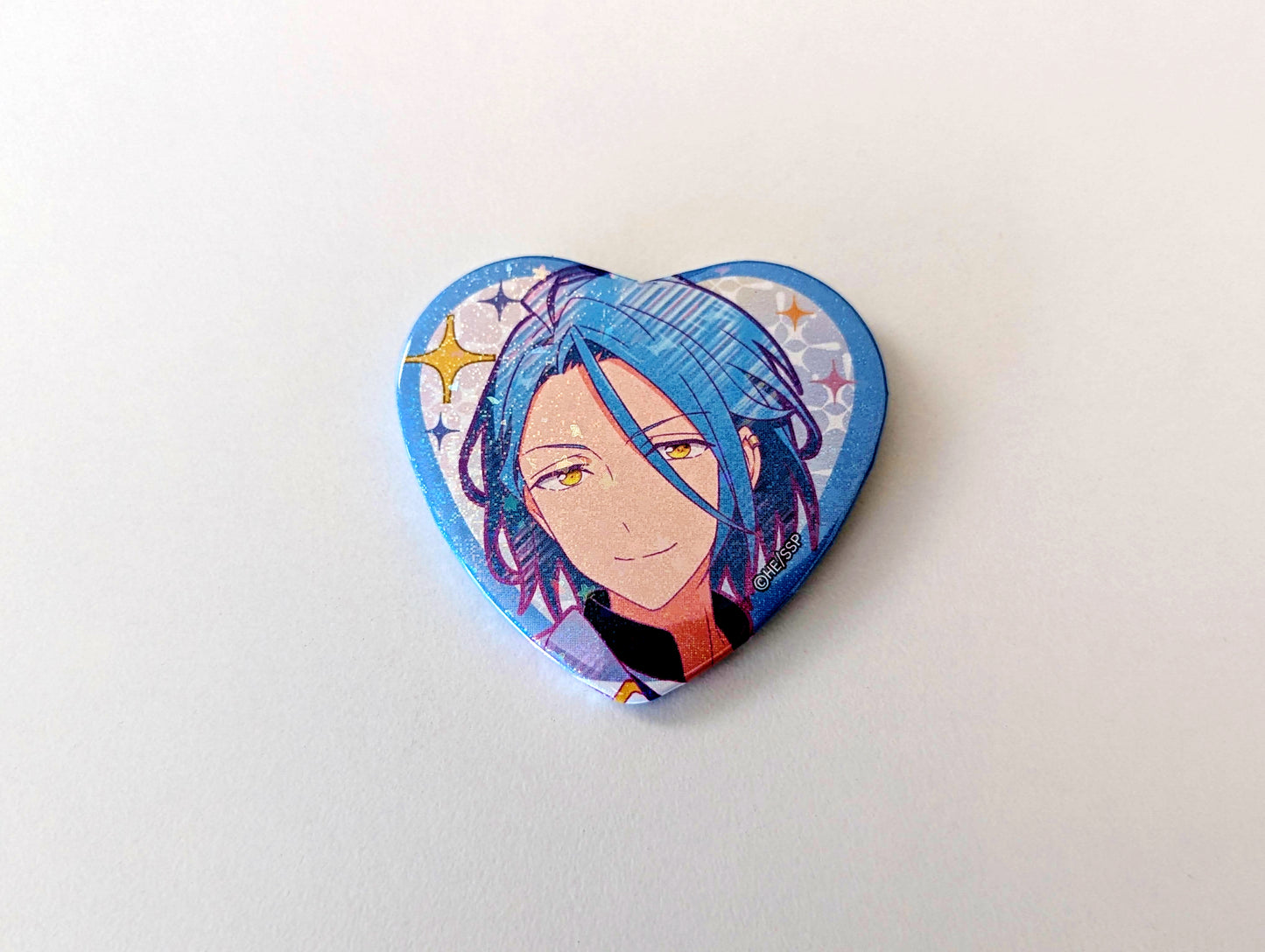 Ensemble Stars!! Heart Shape Can Badge Collection - the midnight sun -