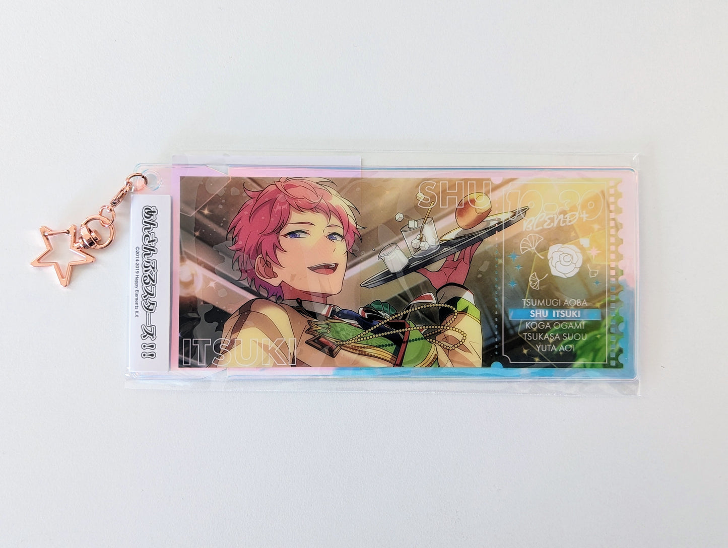 Ensemble Stars!! Memorial Aurora Ticket Charm -SHUFFLE-