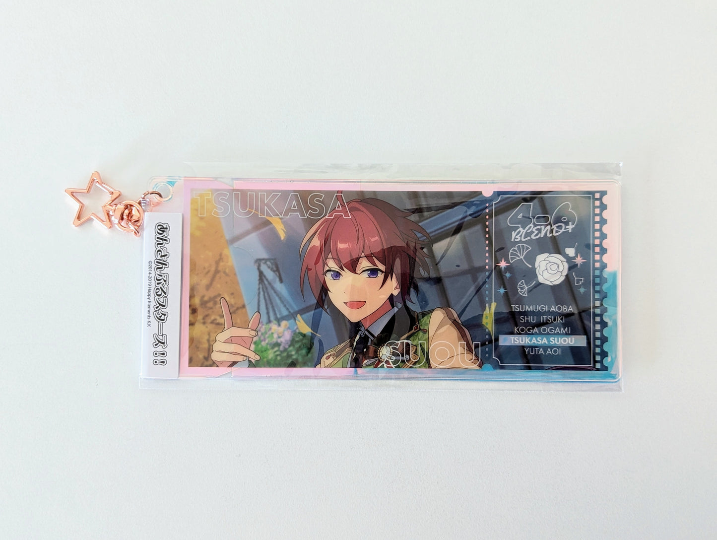 Ensemble Stars!! Memorial Aurora Ticket Charm -SHUFFLE-