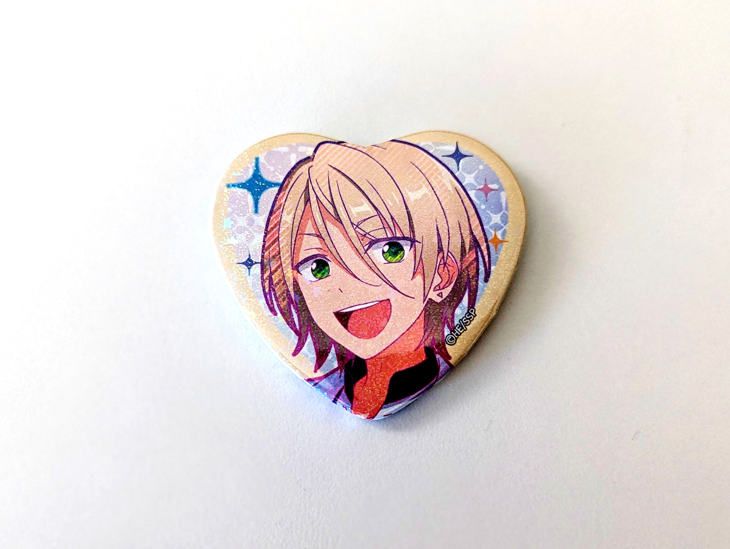 Ensemble Stars!! Heart Shape Can Badge Collection - the midnight sun -