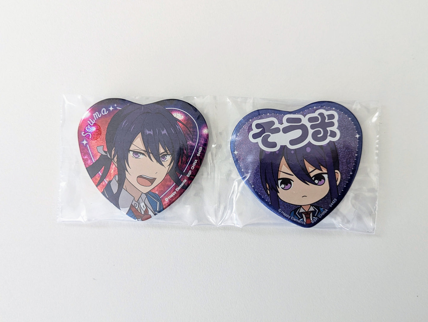 Ensemble Stars!! Ichiban Kuji ～Reminiscence Selection Memorial～Heart Badge Set