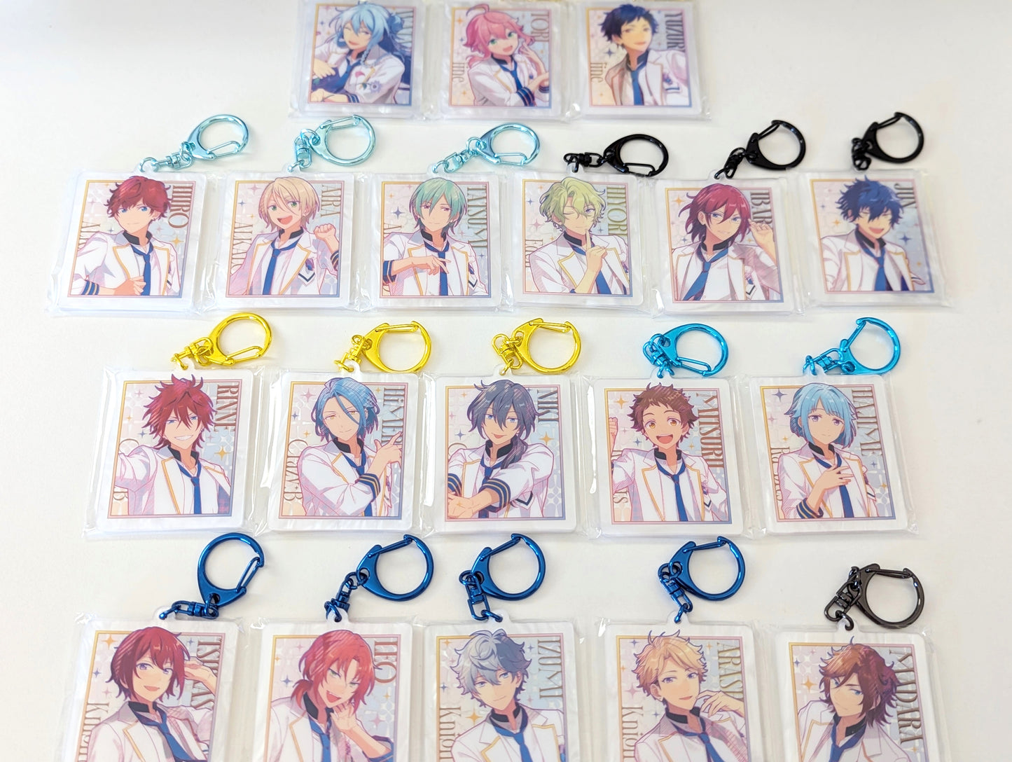 Ensemble Stars!! Clear Holo Charm Collection - the midnight sun -