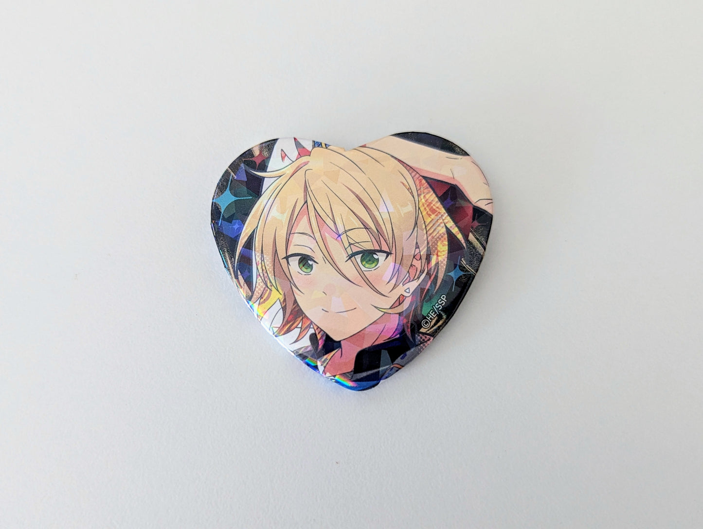 Ensemble Stars!! Heart Shape Can Badge Collection - the dead of night -