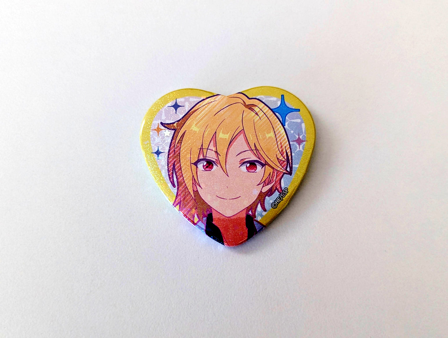 Ensemble Stars!! Heart Shape Can Badge Collection - the midnight sun -