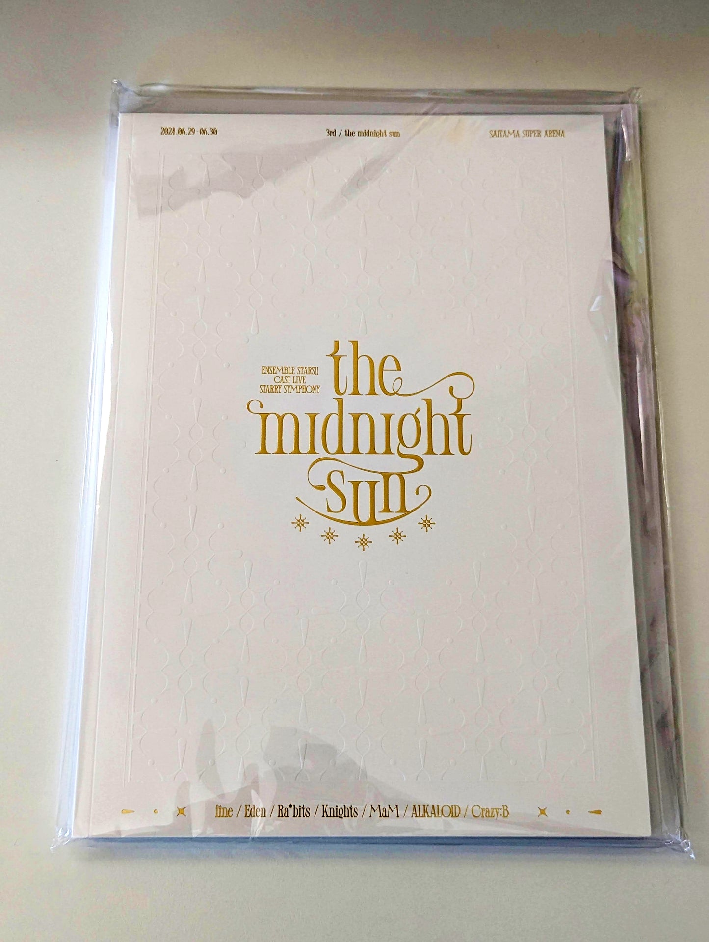 Ensemble Stars!! Cast Live Starry Symphony - the midnight sun - Official Pamphlet