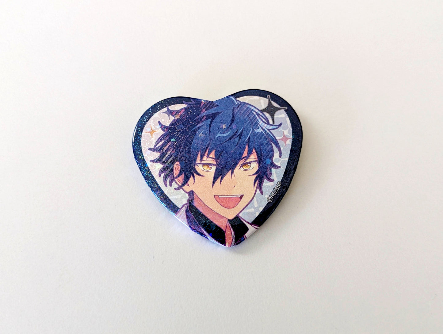 Ensemble Stars!! Heart Shape Can Badge Collection - the midnight sun -