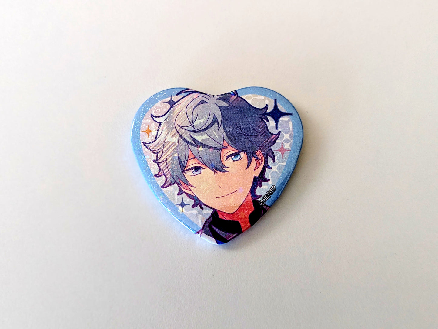Ensemble Stars!! Heart Shape Can Badge Collection - the midnight sun -