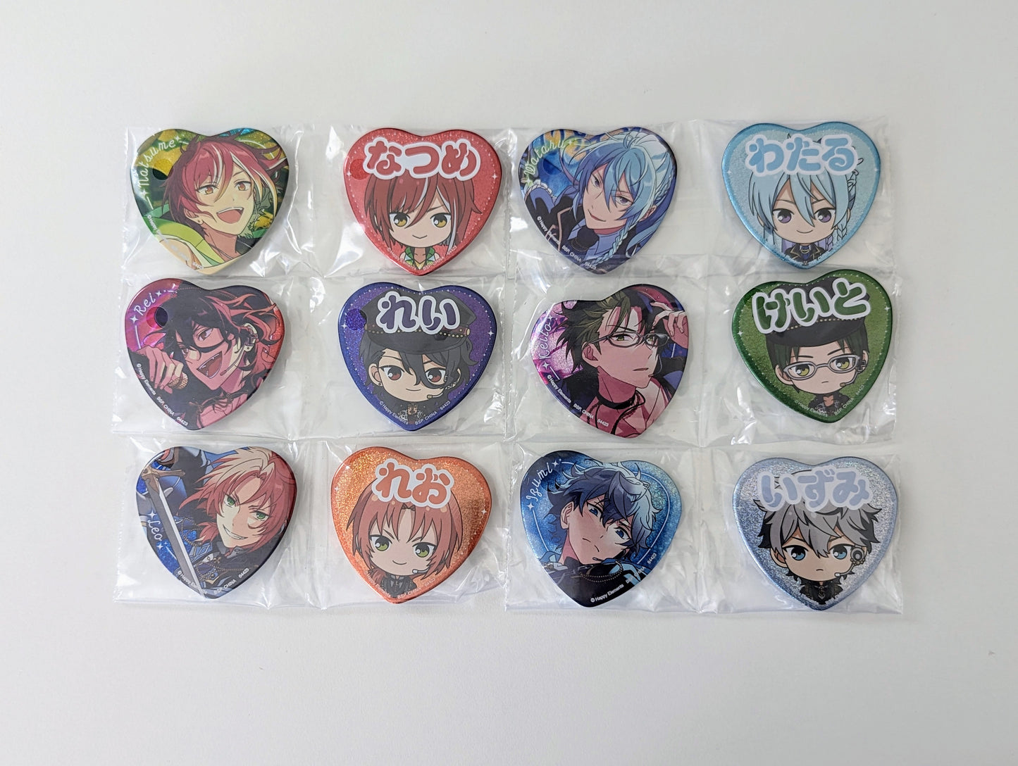 Ensemble Stars!! Ichiban Kuji ～Reminiscence Selection Memorial～Heart Badge Set