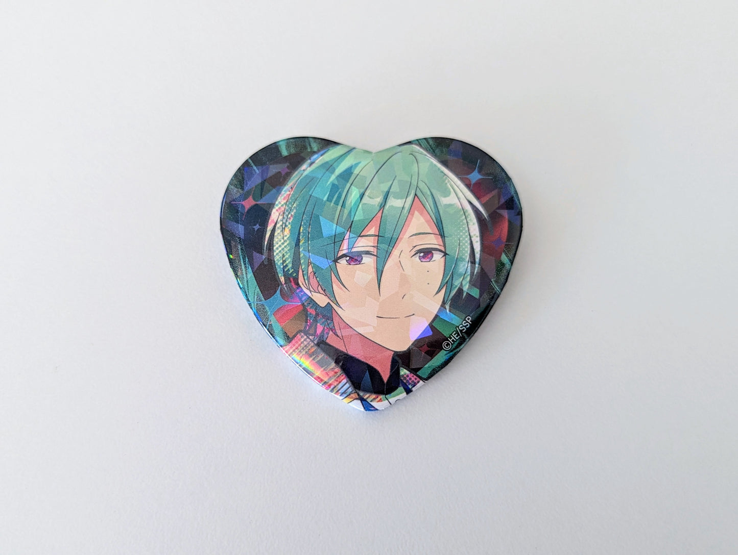 Ensemble Stars!! Heart Shape Can Badge Collection - the dead of night -