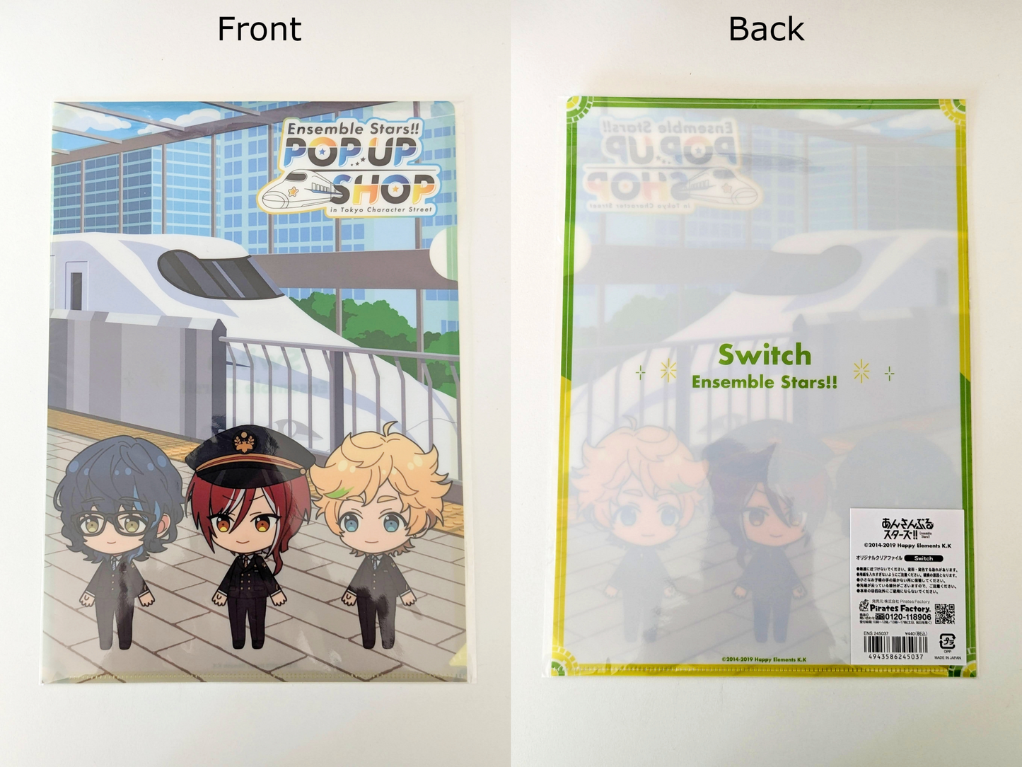 Ensemble Stars!! POP UP SHOP in Tokyo Character Street - Original Clear File