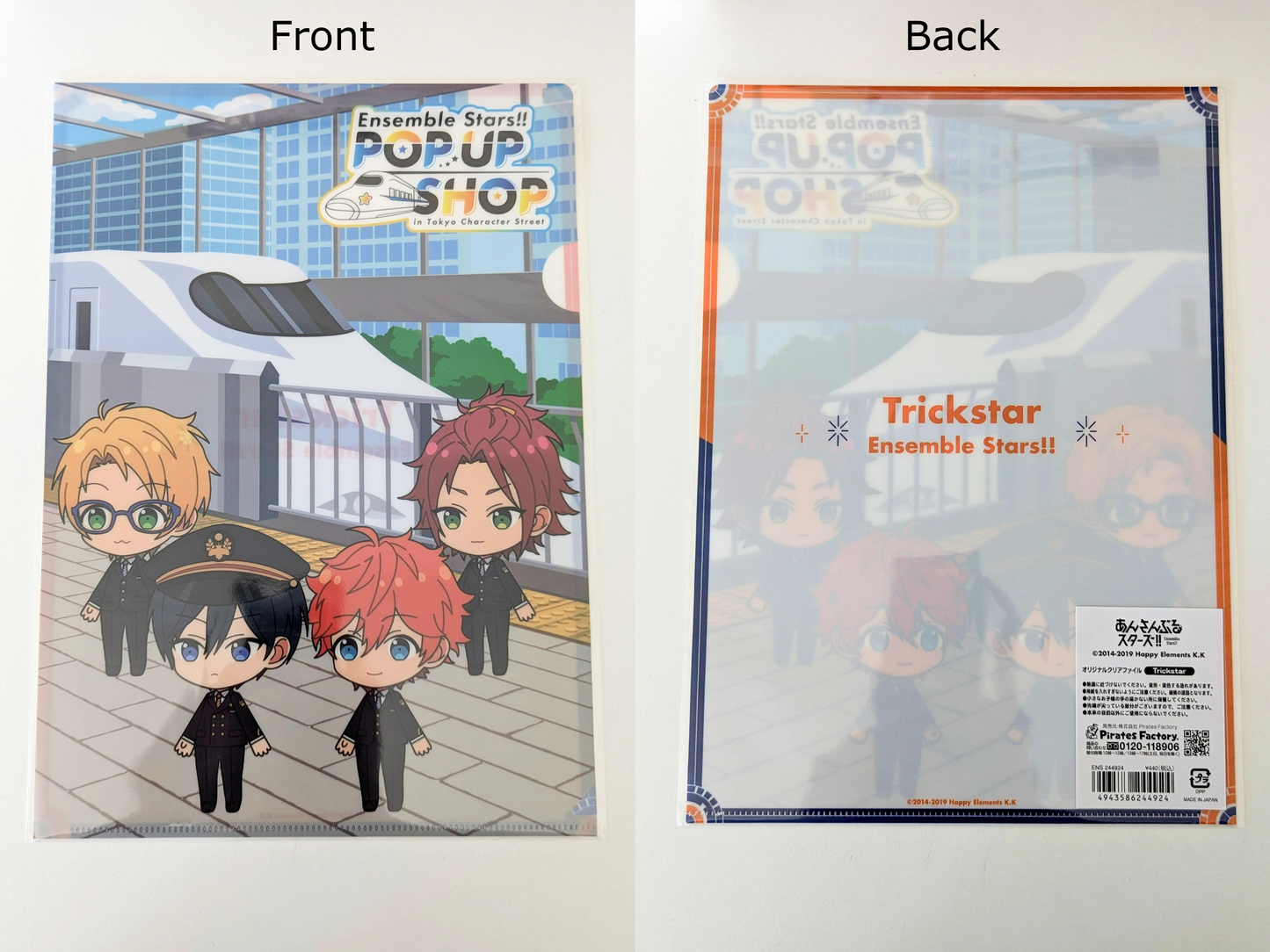 Ensemble Stars!! POP UP SHOP in Tokyo Character Street - Original Clear File