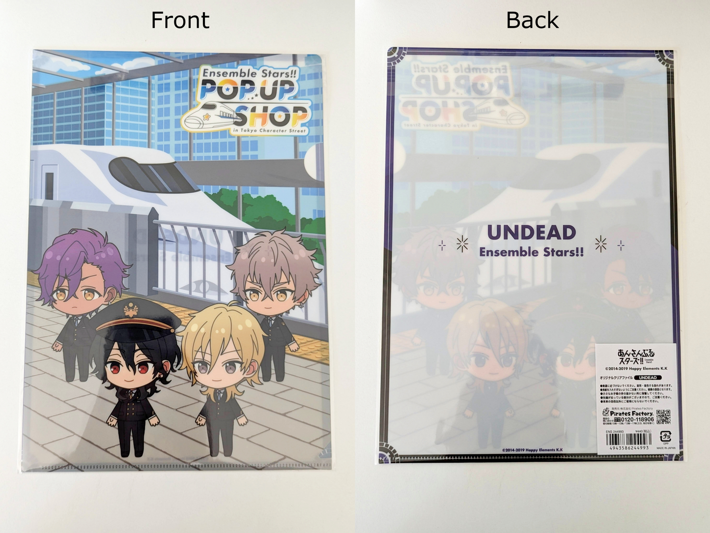 Ensemble Stars!! POP UP SHOP in Tokyo Character Street - Original Clear File